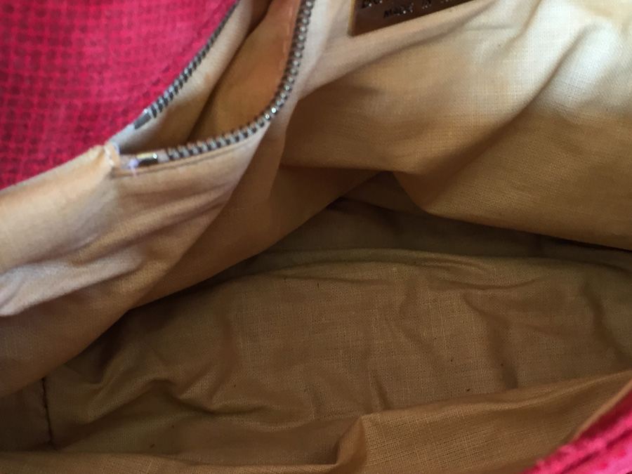 Bottega Veneta Red Handbag with Dust Cover Italy [Photo 14]