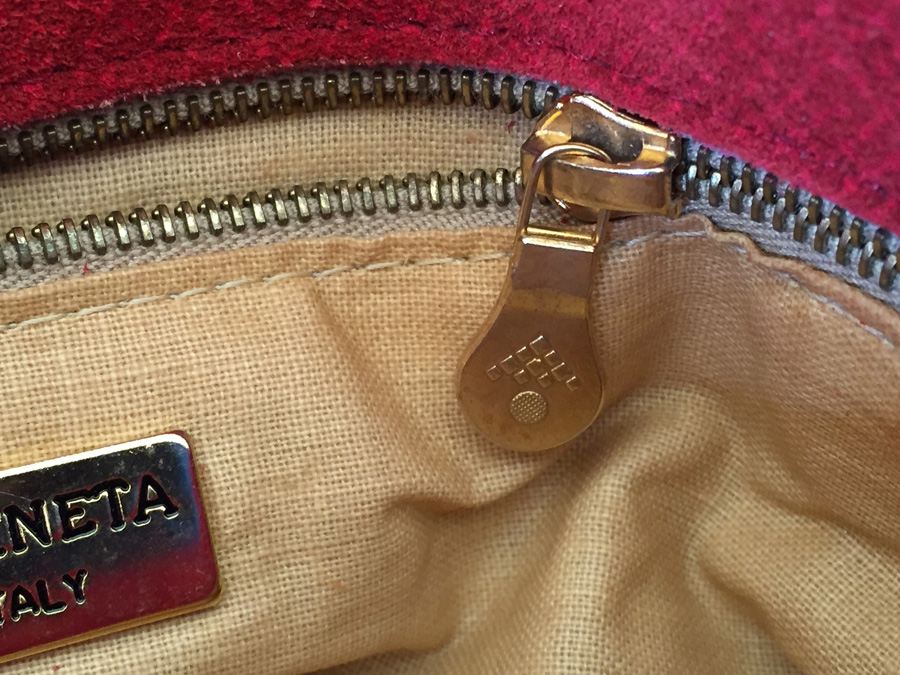 Bottega Veneta Red Handbag with Dust Cover Italy [Photo 12]