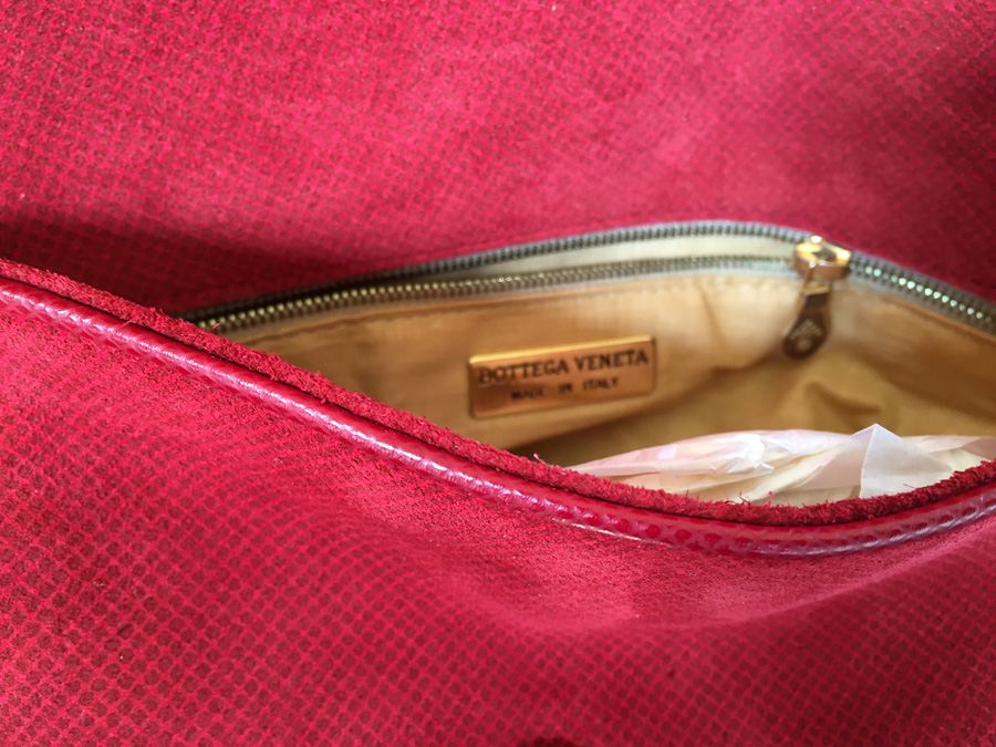 Bottega Veneta Red Handbag with Dust Cover Italy