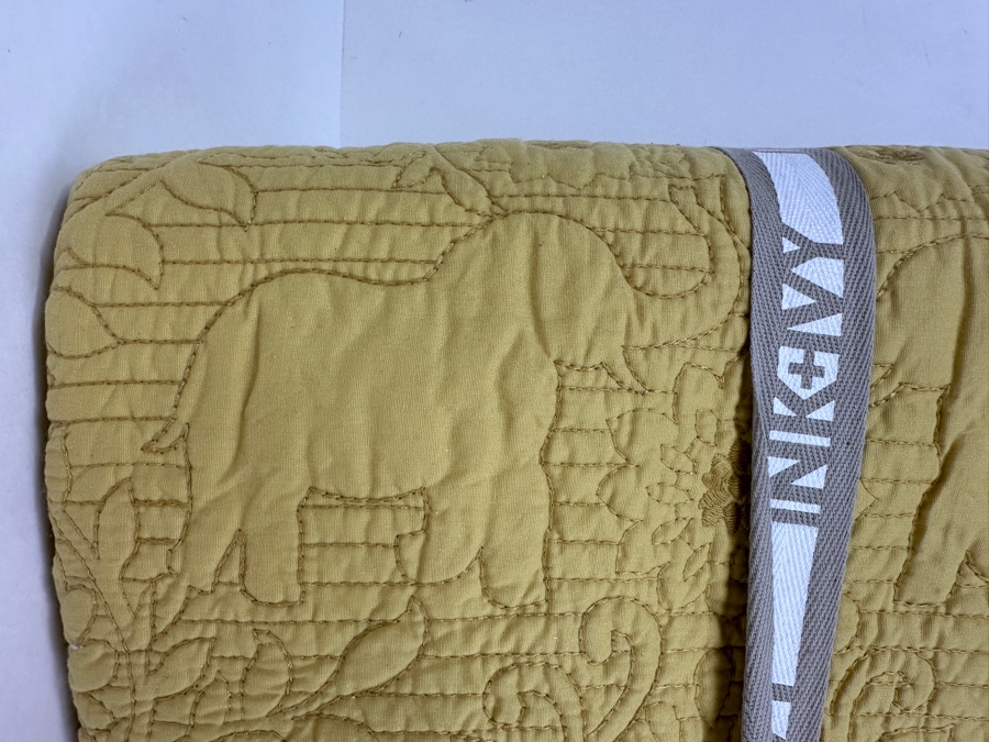 Just Added - New Ink & Ivy Full/Queen Mustard Color Coverlet Set with Two Shams [Photo 3]