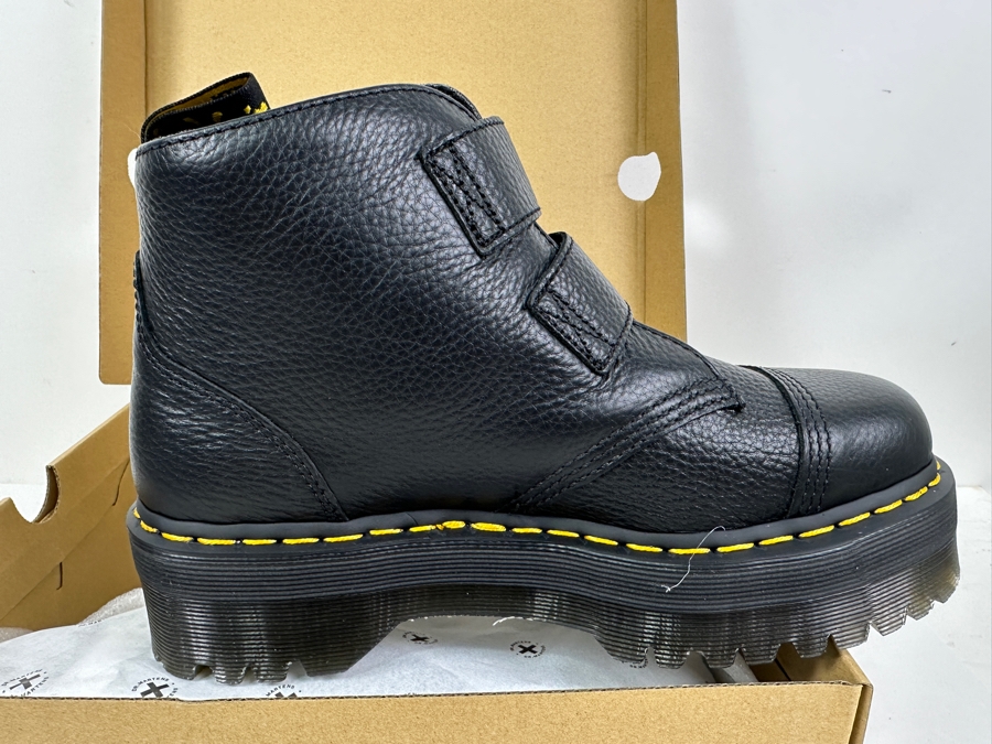 Just Added - New Dr. Martens Boots Devon Flower Ankle Boot Size 41- US Men's 8 /US Women's 10 [Photo 4]