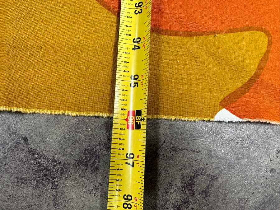 Just Added - Vintage 1972 'Pepe' Pattern Fabric By Marimekko Designed By Maija Isola Suomi Finland Two Parrots On A Tree Branch 53.5' X 8' [Photo 5]