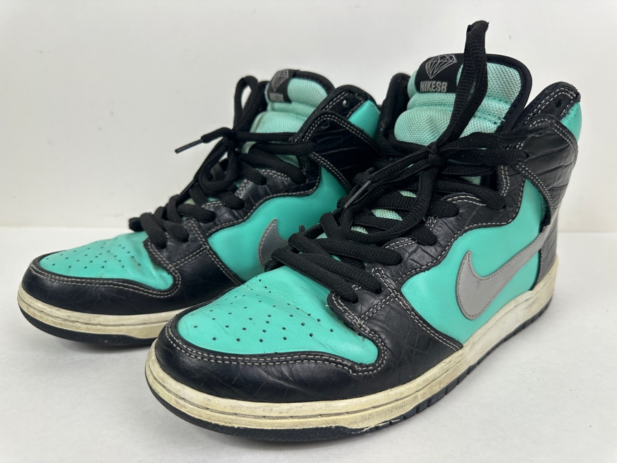 Just Added - Men's Size 11 Nike Diamond Supply Co. x Dunk High Premium SB Tiffany Shoes [Photo 2]