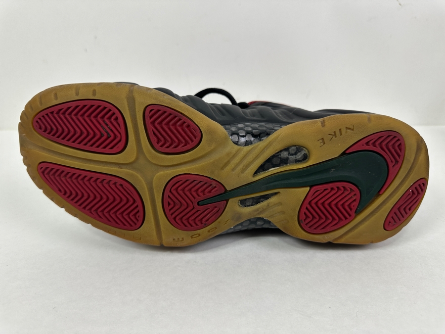 Just Added - Men's Size 8 Nike Foamposite Pro Gucci Shoes In Black [Photo 7]