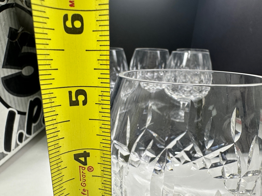 (5) Vintage Waterford Linsmore Brandy Glasses 5.25'H [Photo 7]