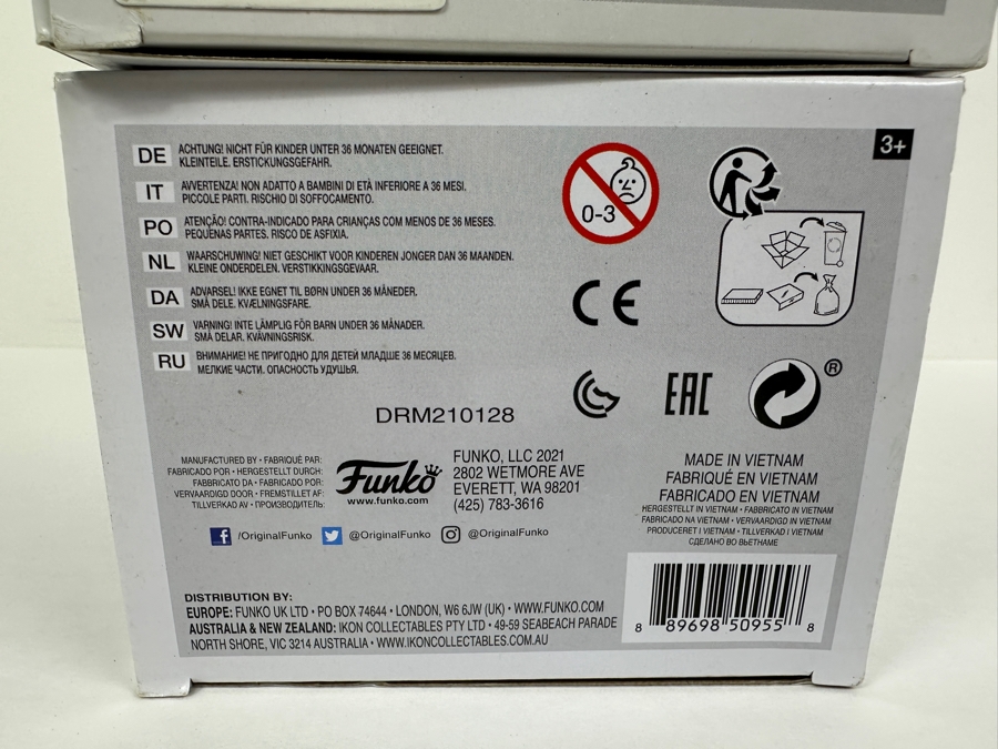 Funko Disney Wall-E 45 & Heat Ray Godzilla Vs. Kong 1018 Vinyl Figurines [Photo 7]