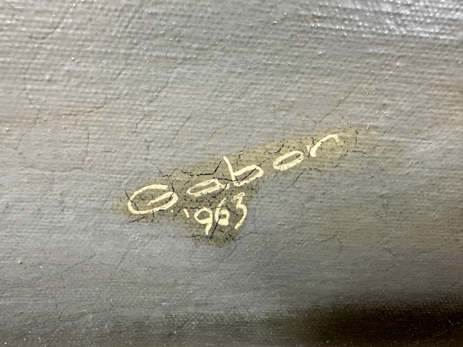 Just Added - Original Oil Horse Artwork by Gabon 45' x 57' [Photo 8]