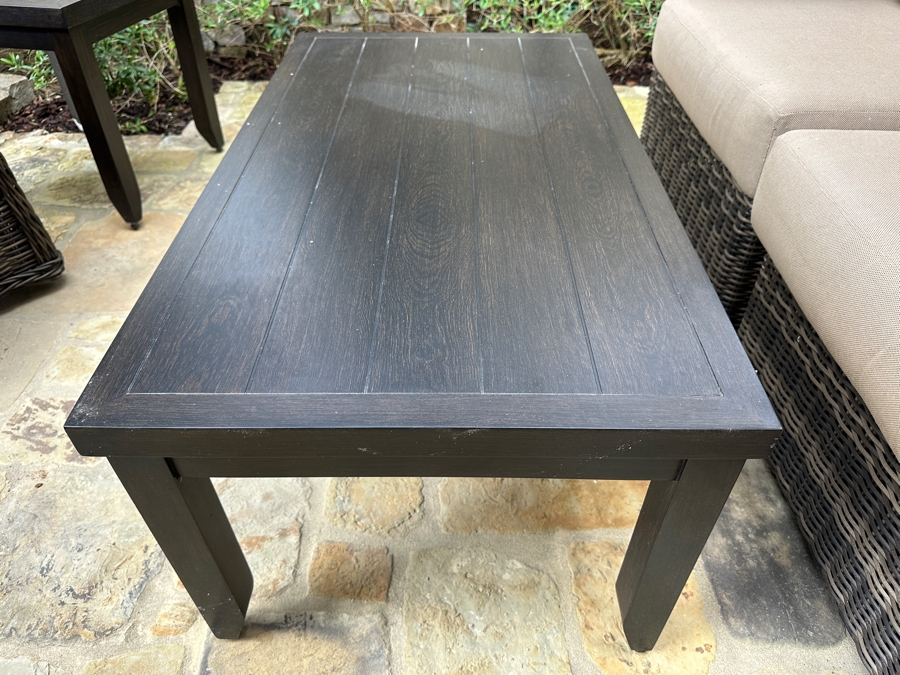 Patio Renaissance Outdoor Coffee Table 42'W x 23.5'D x 17.5'H [Photo 3]