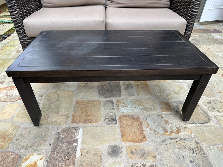 Patio Renaissance Outdoor Coffee Table 42'W x 23.5'D x 17.5'H [Photo 2]