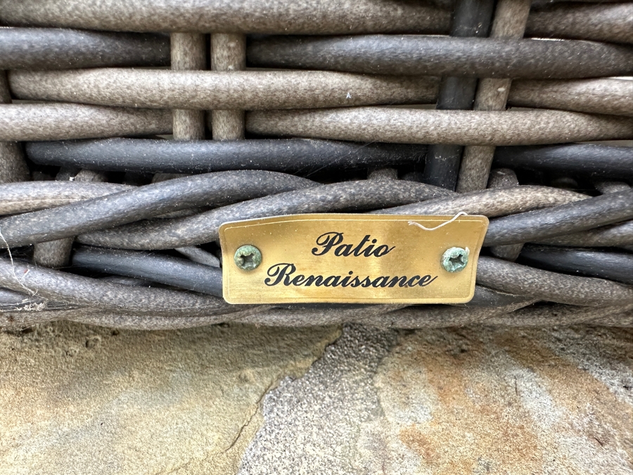 Patio Renaissance Pair Of Greenville Armchairs and Side Table 19'W x 19'D x 19.5'H [Photo 8]