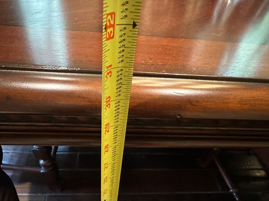 Lexington Home Dining Table And (8) Chairs 74L x 48W x 30H Plus (2) 20' Leaves [Photo 18]