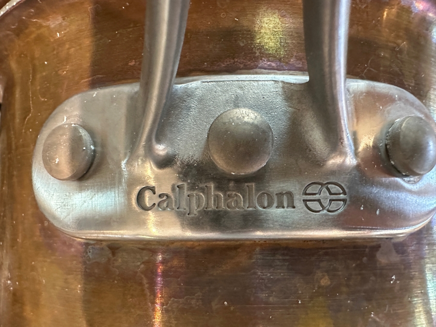 Calphalon 18 Piece Set of Tri-Ply Copper Bottom Pots and Pans [Photo 11]