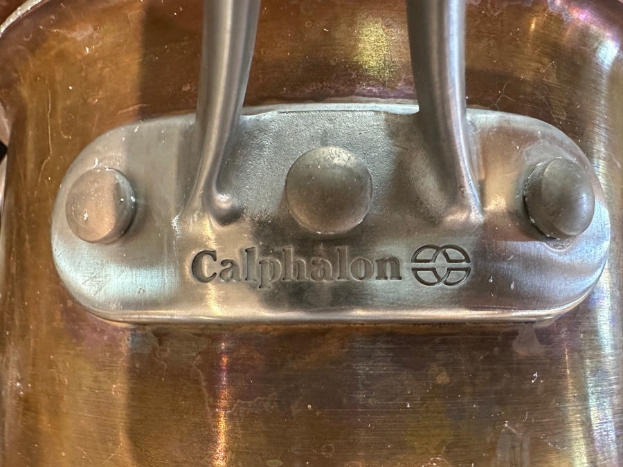 Calphalon 18 Piece Set of Tri-Ply Copper Bottom Pots and Pans [Photo 12]