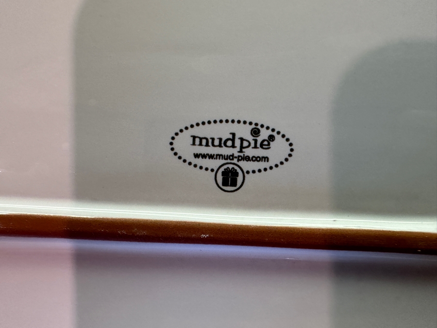 Mud Pie Seashell Pattern Set of Dishes, Platter, Coffee Cups, Vase and Bowl [Photo 13]