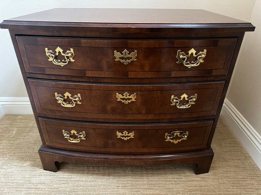 Pair of Aston Court by Henredon Wooden Nightstands 28'W x 18.5'D x 24'H [Photo 2]