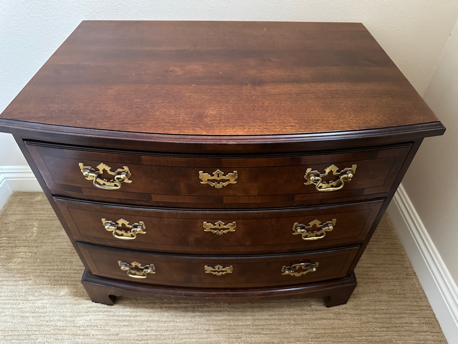 Pair of Aston Court by Henredon Wooden Nightstands 28'W x 18.5'D x 24'H [Photo 3]