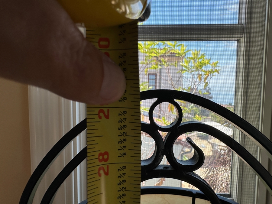 Pair of Metal Table Lamps 29'H [Photo 8]