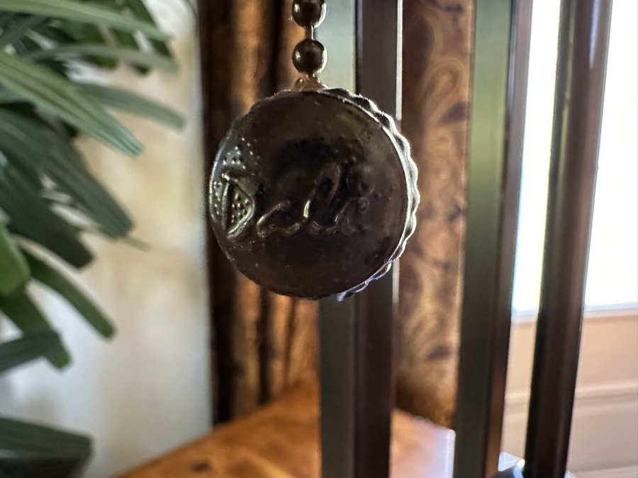 Dale Tiffany Aurora Mission Table Lamp with Bronze and Stained Glass Shade 26'H [Photo 7]