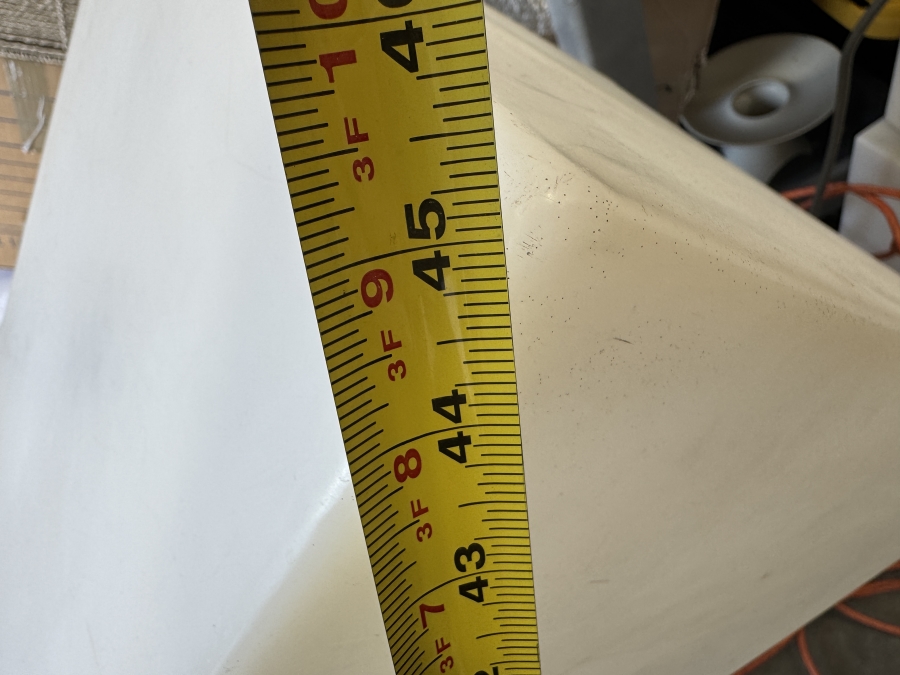 Just Added - Ypsilon Style Outdoor Plastic Furniture Y Table (Lights Up 46' x 46' x 17') and 2 End Tables (One lights Up 17' x 17' x 17') [Photo 3]