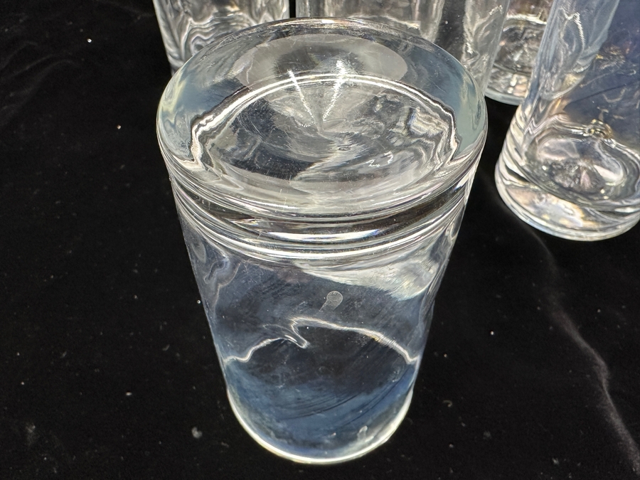 Set of (6) Libby Crisa Impressions Rock Tumblers 4.75'H [Photo 4]