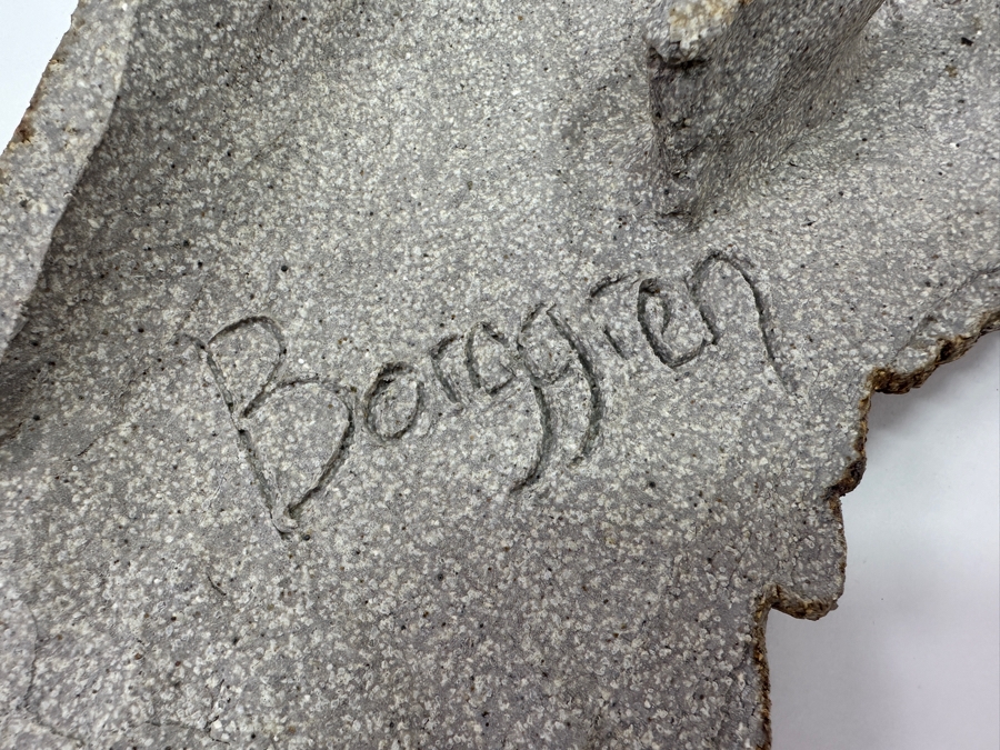 Signed Pelican Pottery Wall Sculpture by Borggren 16'W x 17'L [Photo 5]