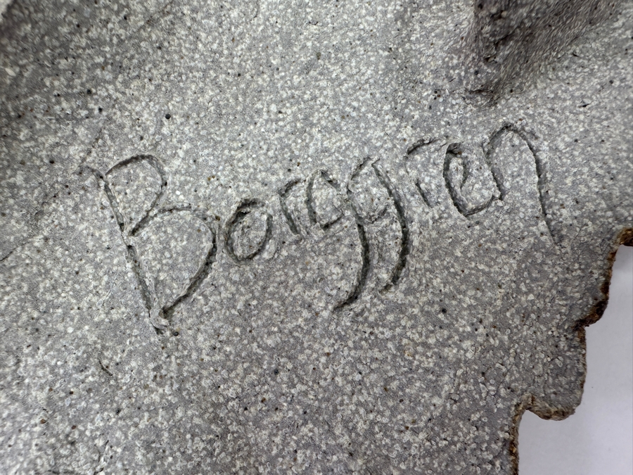 Signed Pelican Pottery Wall Sculpture by Borggren 16'W x 17'L [Photo 6]