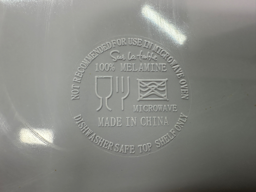 Sur La Table Melamine Dishes: (12) X 11' & (12) X 8.75' [Photo 4]