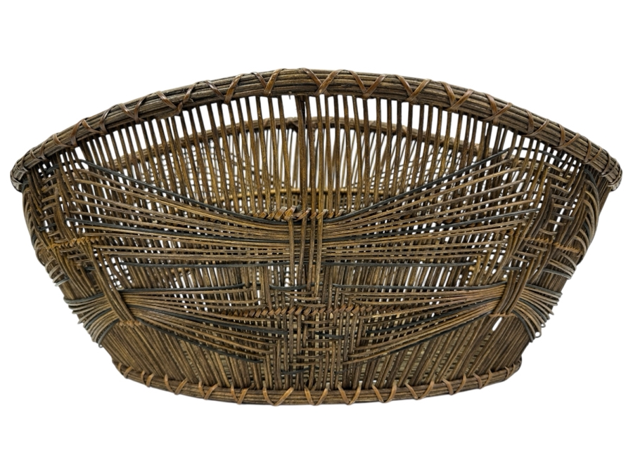 Large Woven Basket 22.5'W X 13'D X 10'H [Photo 1]