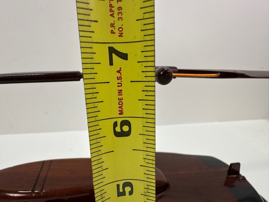 Wooden Bell UH-1 Iroquois 'Huey' Helicopter Model 25'W X 7'H [Photo 16]