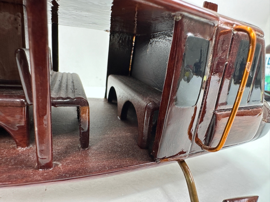 Wooden Bell UH-1 Iroquois 'Huey' Helicopter Model 25'W X 7'H [Photo 14]