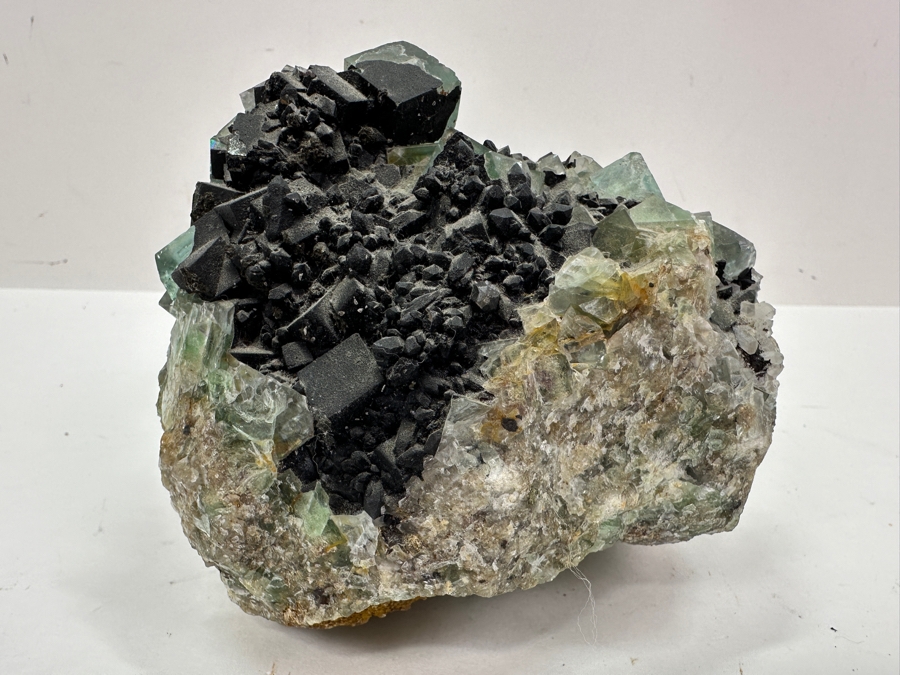 Large Fluorite Specimen On Matrix 5'W X 4'H 1,756g [Photo 8]