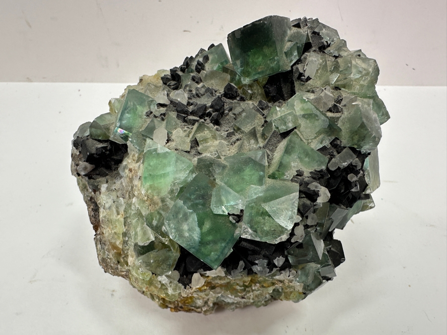Large Fluorite Specimen On Matrix 5'W X 4'H 1,756g [Photo 3]
