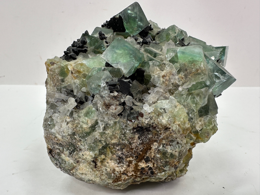 Large Fluorite Specimen On Matrix 5'W X 4'H 1,756g [Photo 5]