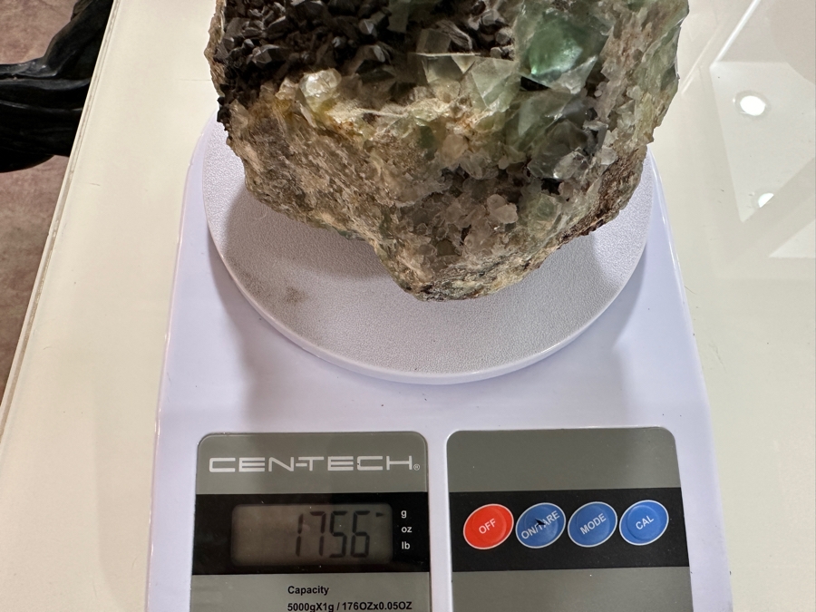 Large Fluorite Specimen On Matrix 5'W X 4'H 1,756g [Photo 15]