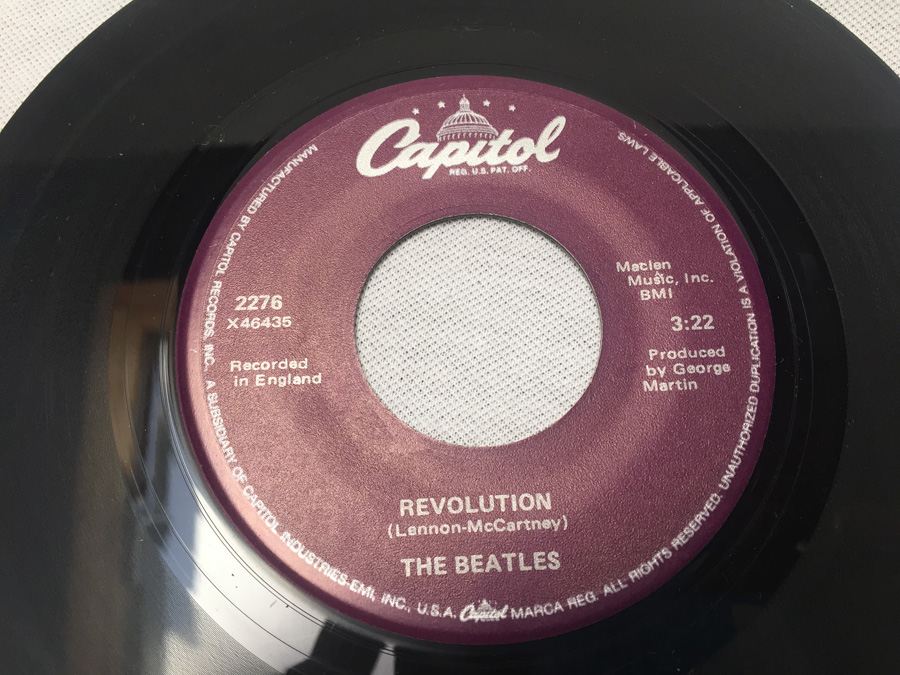 45 Vinyl Record Capital The Beatles 2276 Hey Jude / Revolution [Photo 4]
