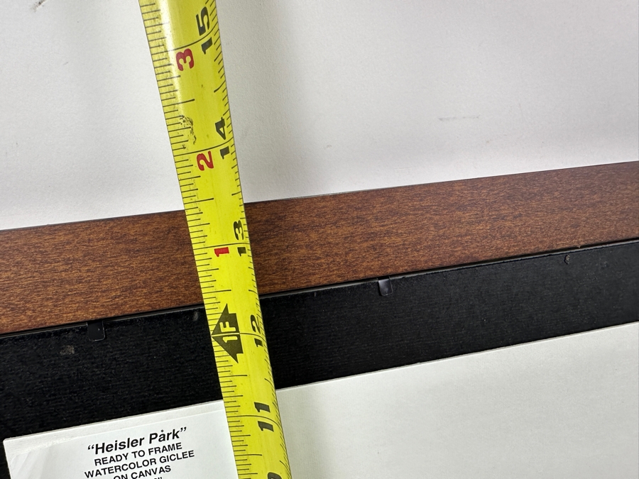 Linda Swanson Watercolor Giclee On Canvas Print Titled 'Heisler Park' 10 X 8 Framed 16.5 X 13.5 [Photo 6]