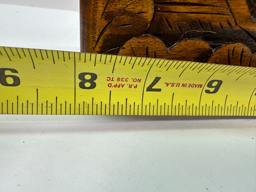 Vintage Hand Carved Chinese Box 8'W X 4'D X 4.25'H [Photo 9]