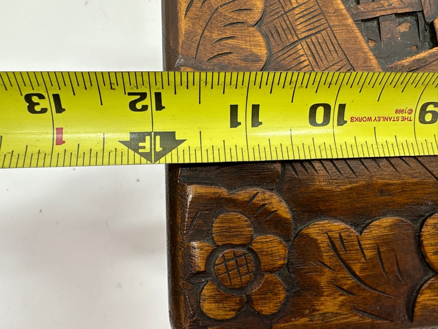 Vintage Hand Carved Chinese Box 12'W X 7.5'D X 7.5'H [Photo 11]