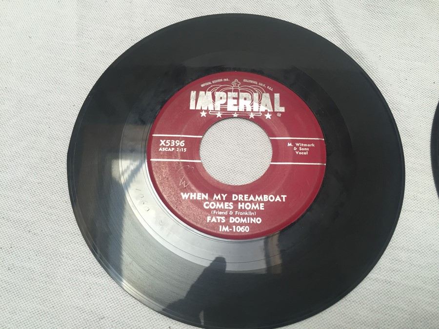 45 Vinyl Records Imperial Fats Domino X5396, X5386, 5442 [Photo 12]