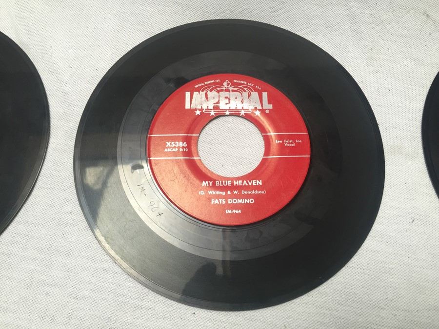 45 Vinyl Records Imperial Fats Domino X5396, X5386, 5442 [Photo 10]
