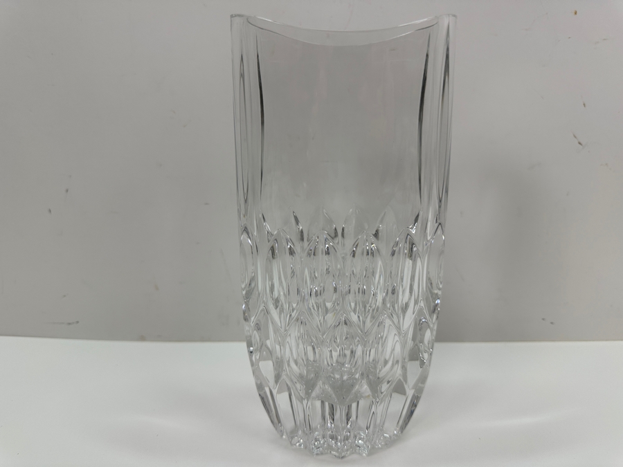 Vintage Gorham Althea Pattern Crystal Vase 9' H [Photo 2]