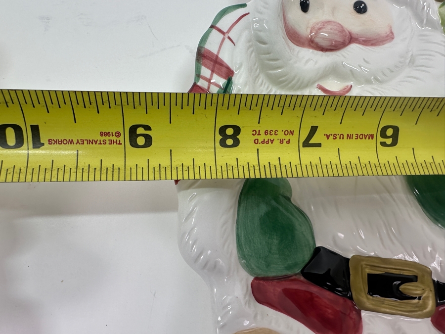 Fritz and Floyd Christmas Platter/Cookie Plates 8.5' W [Photo 6]