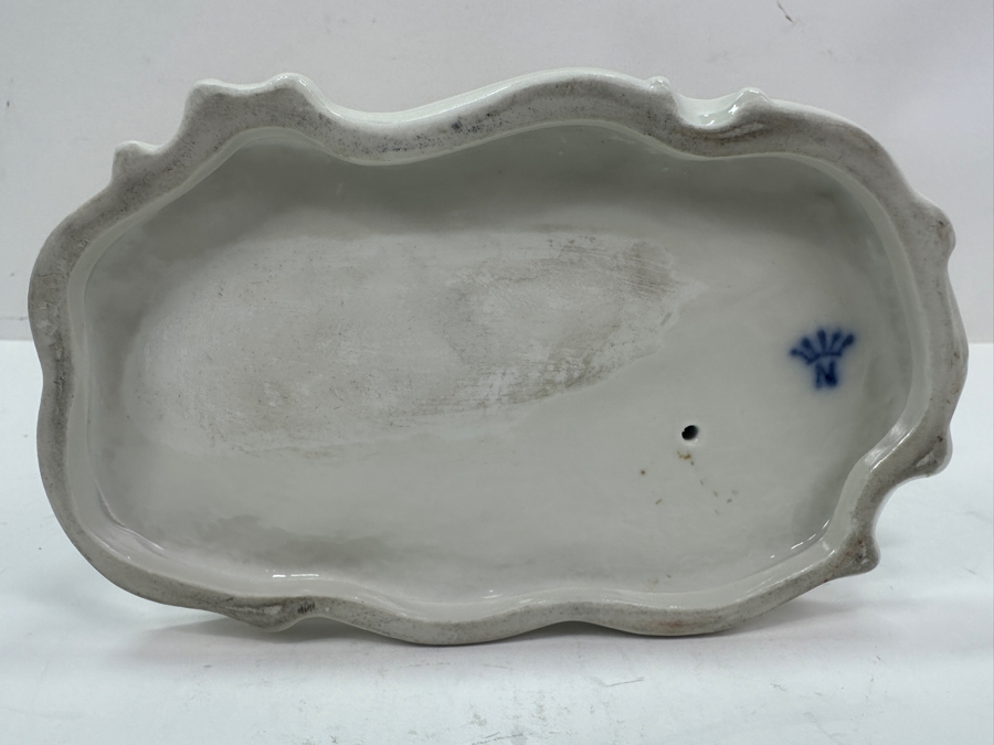 Vintage Hand Painted Italian Capodimonte Porcelain Figurine 8.5'H [Photo 7]