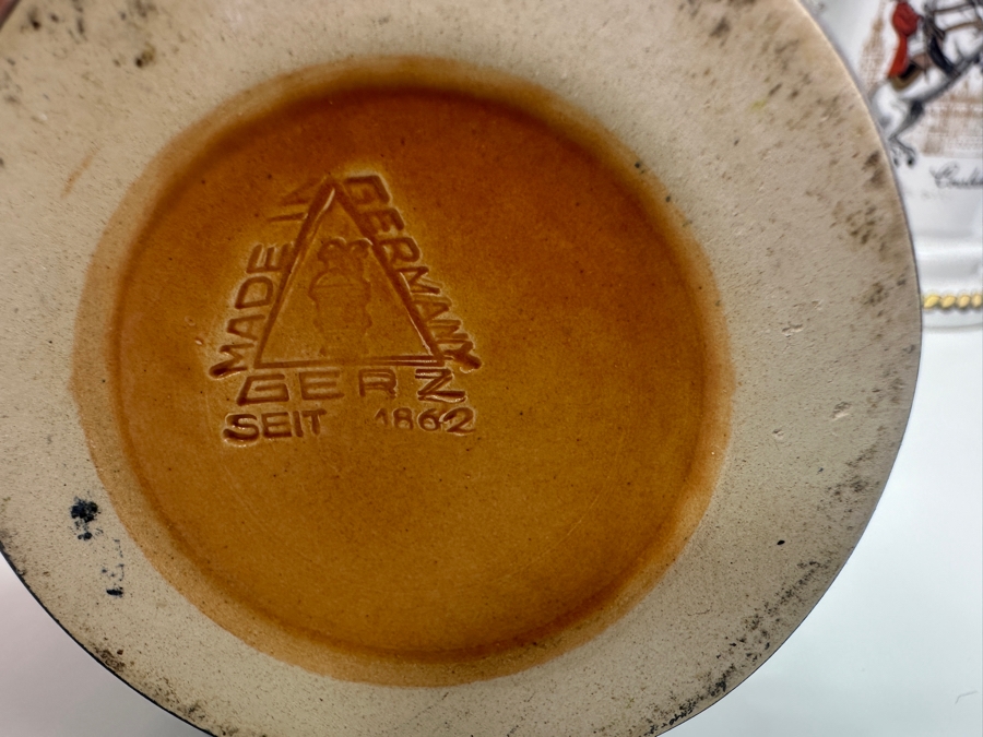 (5) Vintage German Beer Steins: Kaiser, Gerz, One Limited Edition Stein & More 6'H To 9.5'H [Photo 18]