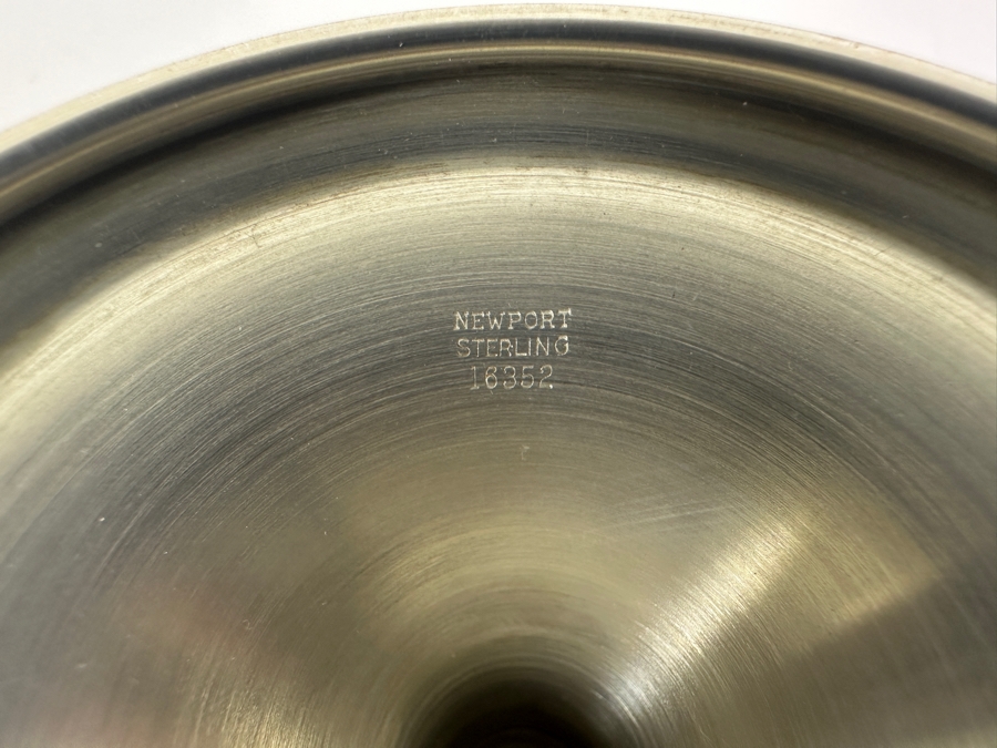 Sterling Silver Goblet By Newport 6 5/8'H 124.6g [Photo 3]