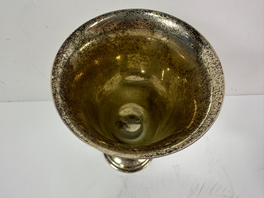Sterling Silver Goblet By Newport 6 5/8'H 124.6g [Photo 2]