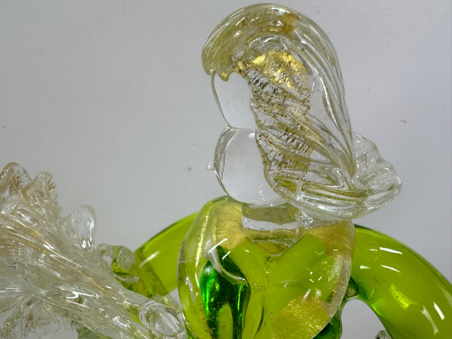 Vintage 1968 Pair Of Signed Gino Fort Murano Glass Sculptures Of A Man And Woman 12'H [Photo 20]