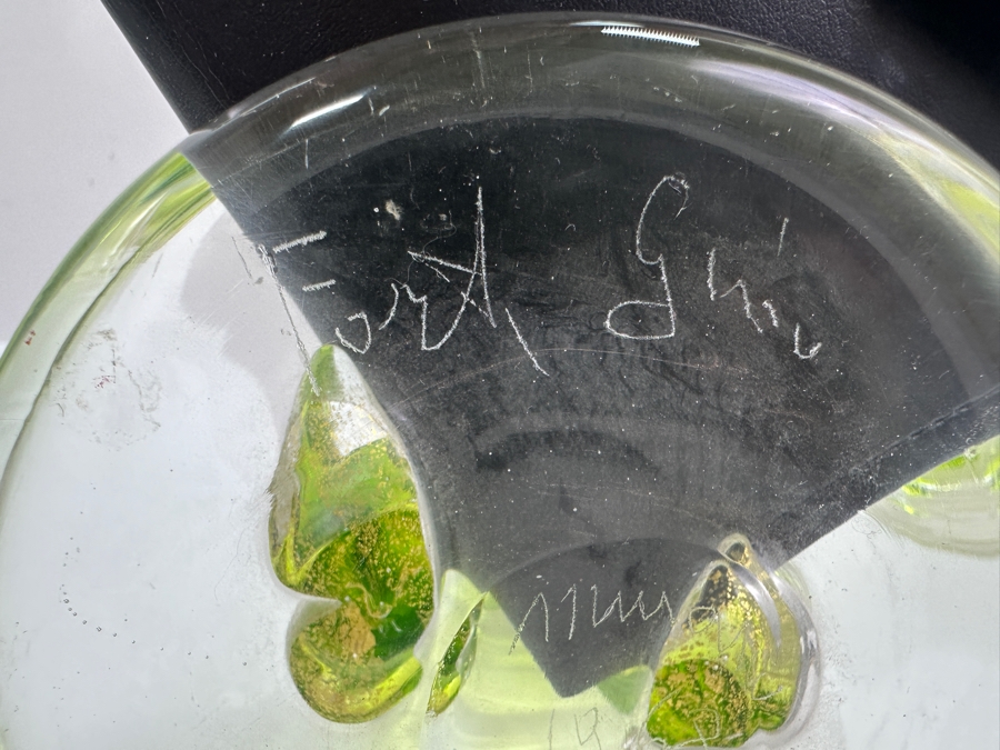 Vintage 1968 Pair Of Signed Gino Fort Murano Glass Sculptures Of A Man And Woman 12'H [Photo 19]