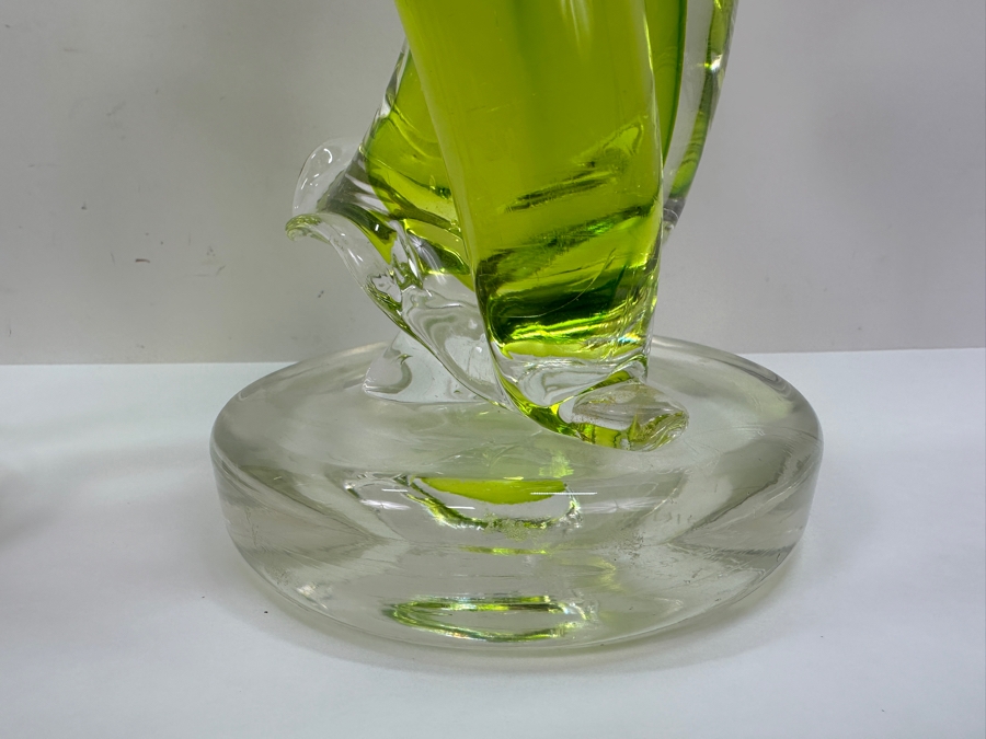 Vintage 1968 Pair Of Signed Gino Fort Murano Glass Sculptures Of A Man And Woman 12'H [Photo 7]