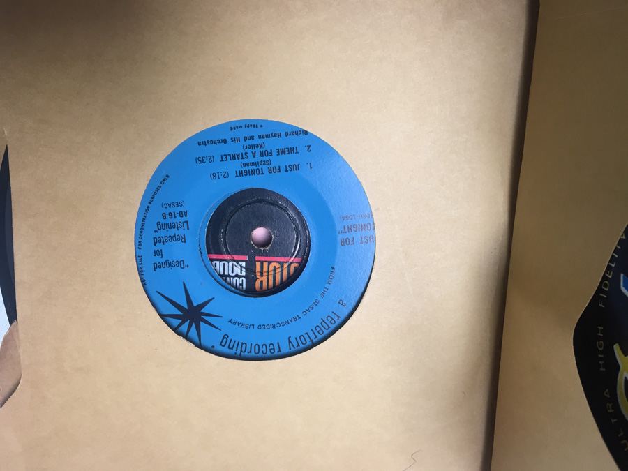 Retro Pink Tune Tote with 45's Vinyl Records [Photo 13]